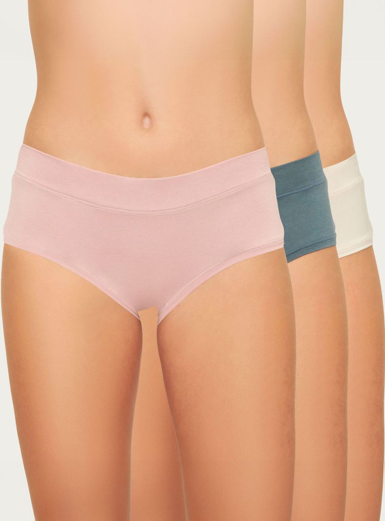Pack 3 Pantaleta Bambú Palmers Mujer P314B2124-0