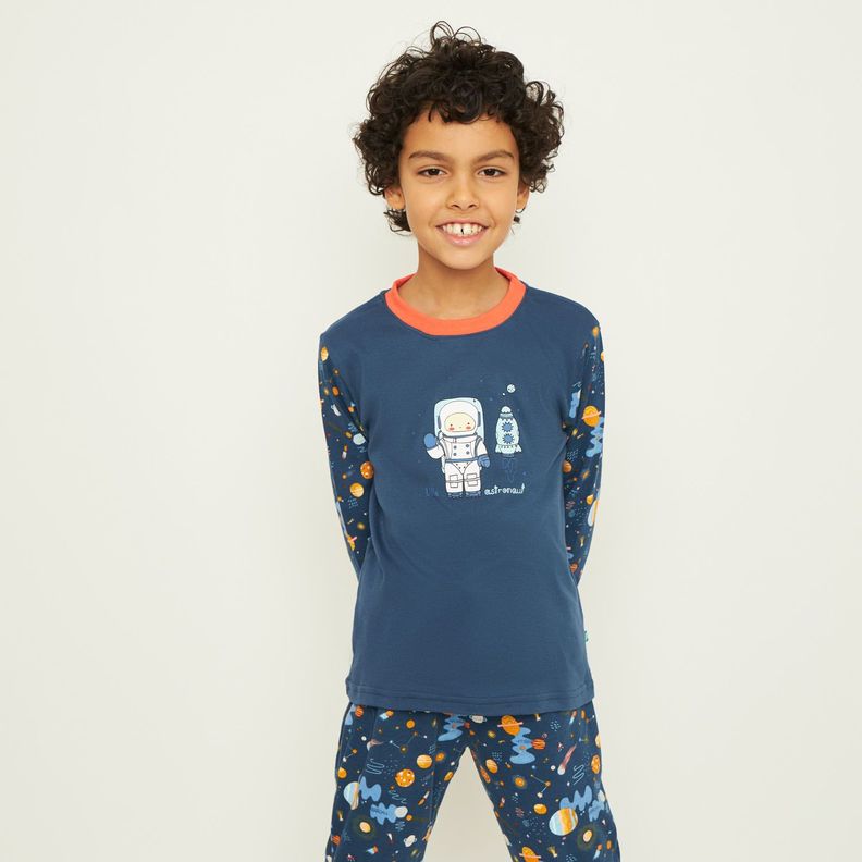 Pijama Largo Algodón Niño Palmers-1