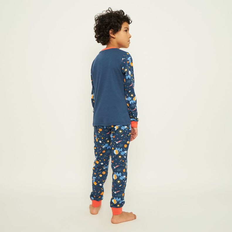 Pijama Largo Algodón Niño Palmers-2