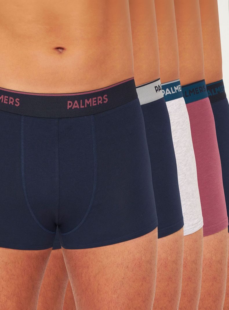 Pack 5 Bóxer Medio Algodón Palmers Hombre P5139L98-0