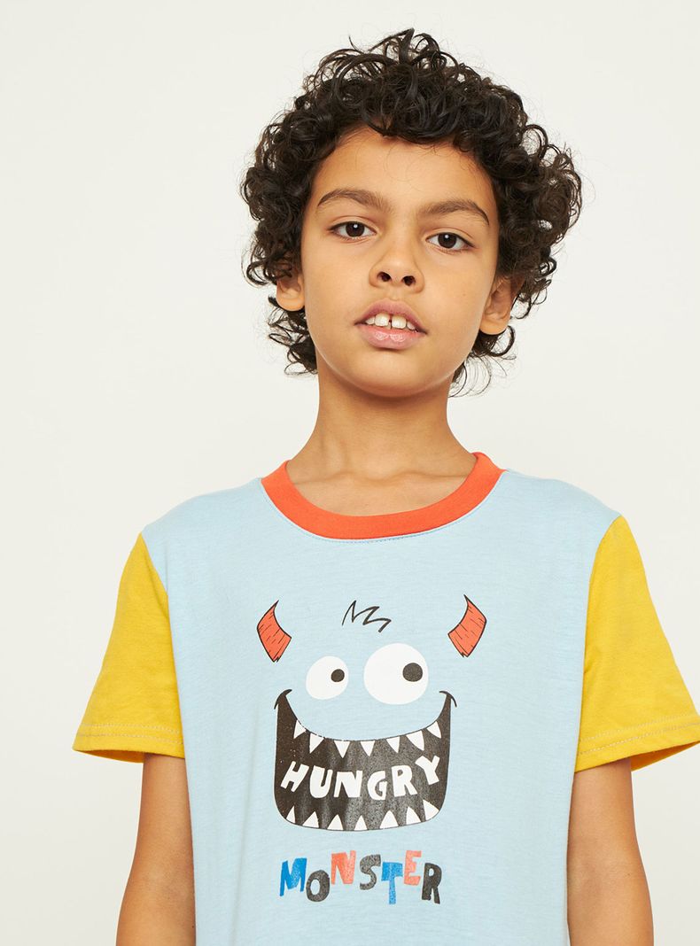 Pijama Corto Algodón Jersey Niño Palmers-0