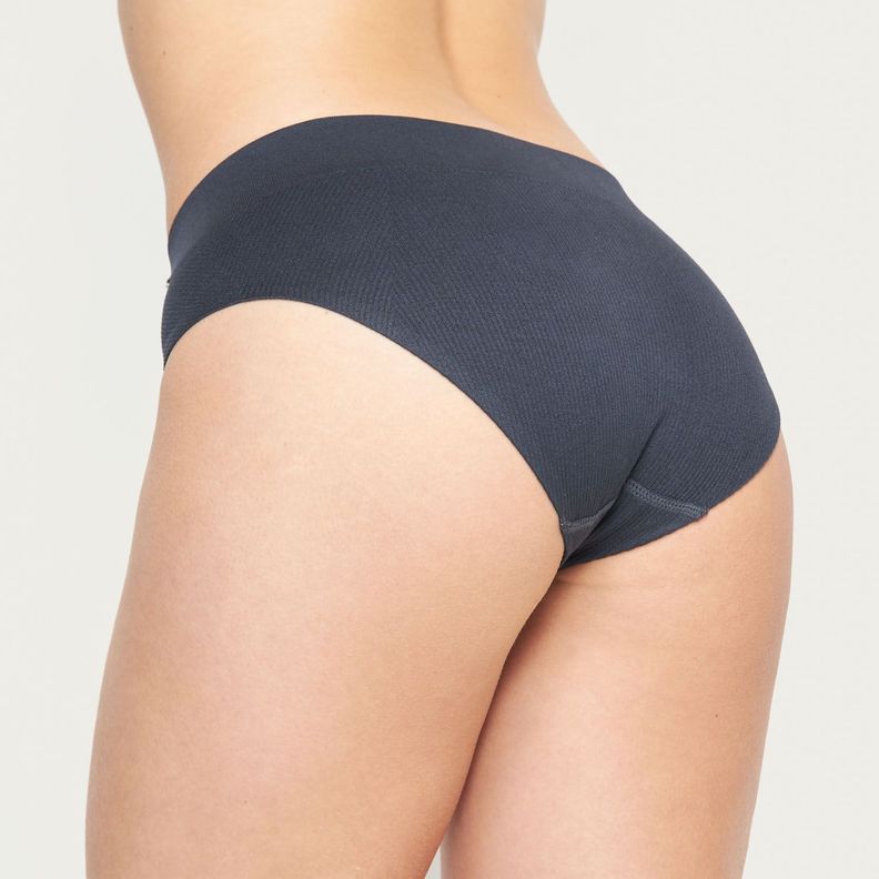 Calzón Bikini Seamless Negro 16076NEG Palmers-1