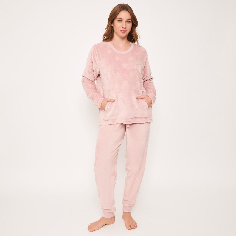 Pijama Mujer Largo Polar Fleece Palmers 6022AMAL-0