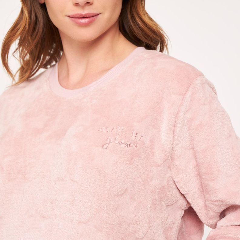 Pijama Mujer Largo Polar Fleece Palmers 6022AMAL-4