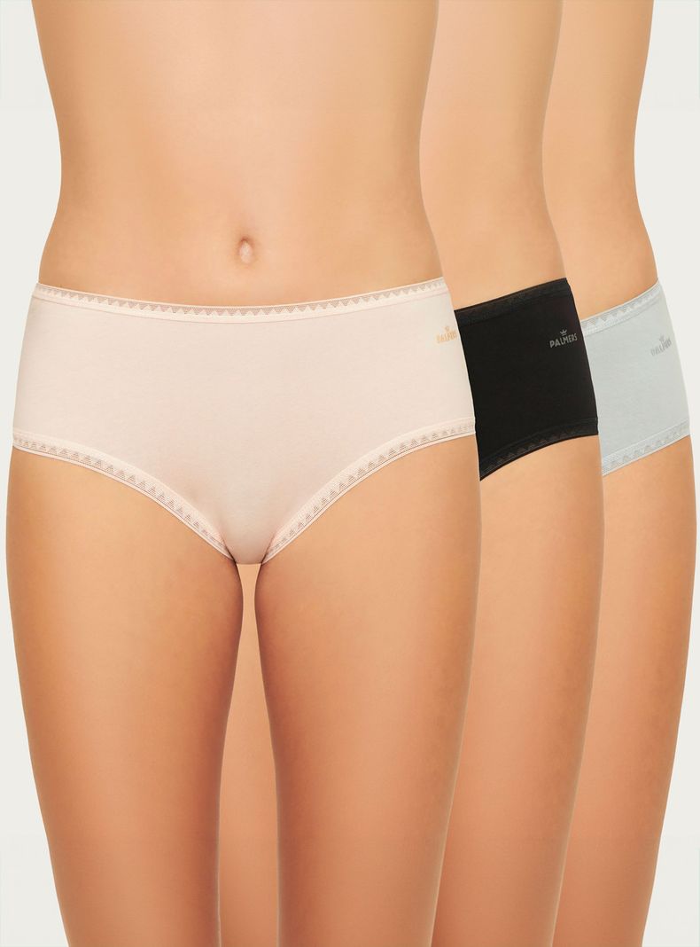 Pack 3 Pantaleta Algodón Orgánico Palmers Mujer P314G2124-0