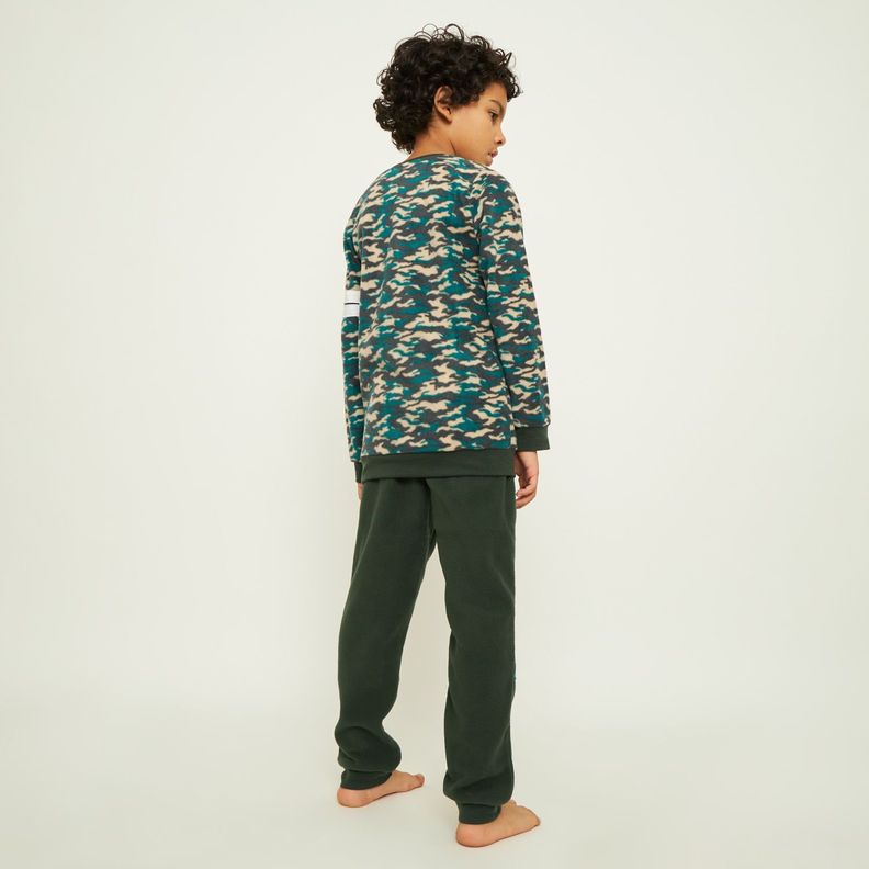 Pijama Niño Largo Micropolar Palmers 87234GRI-2