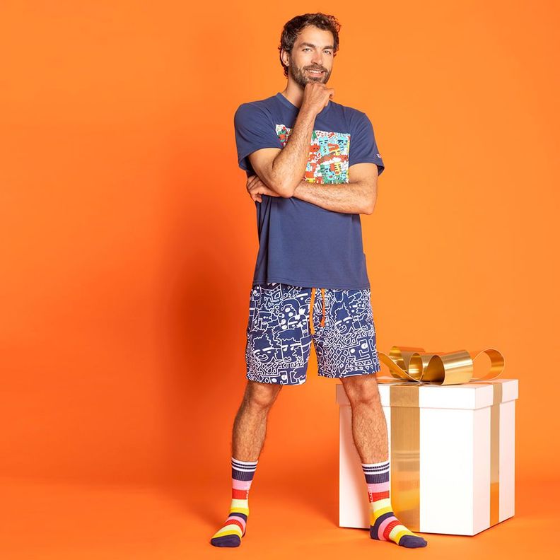 Pack 2 Calcetines By Bech Multicolor Palmers Hombre-3