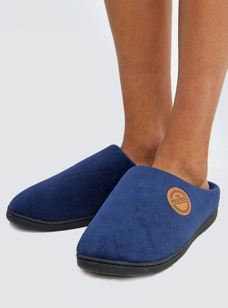 Pantuflas Hombre Acolchadas Palmers DP225AZU-0