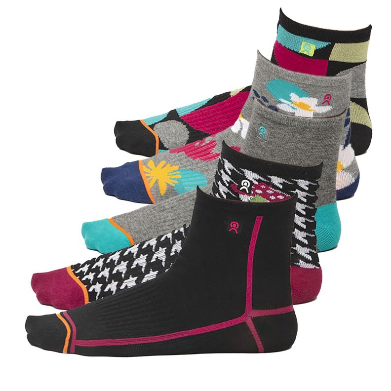 Pack 5 Calcetines Cortos Mujer Algodón Enersocks 80950d01-0