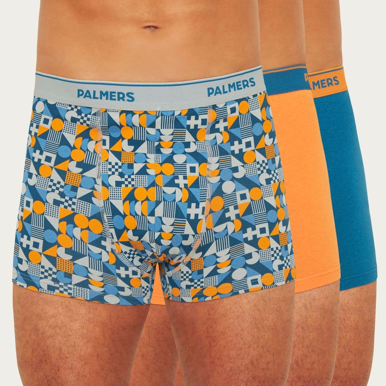 Pack 3 Boxer Medio Algodón Palmers P3139l12-0