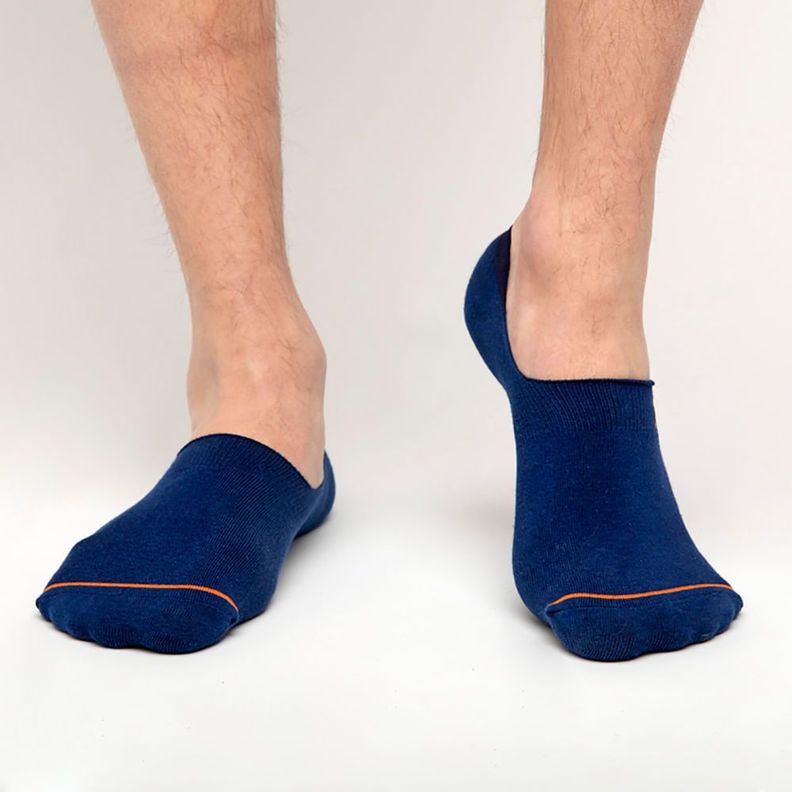 Pack 5 Calcetines Invisibles Hombre Algodón Enersocks 8959d0-2