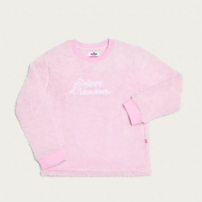 Pijama Niña Largo Micropolar Palmers 67237ROS-1