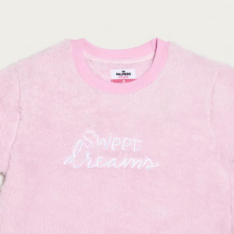 Pijama Niña Largo Micropolar Palmers 67237ROS-3