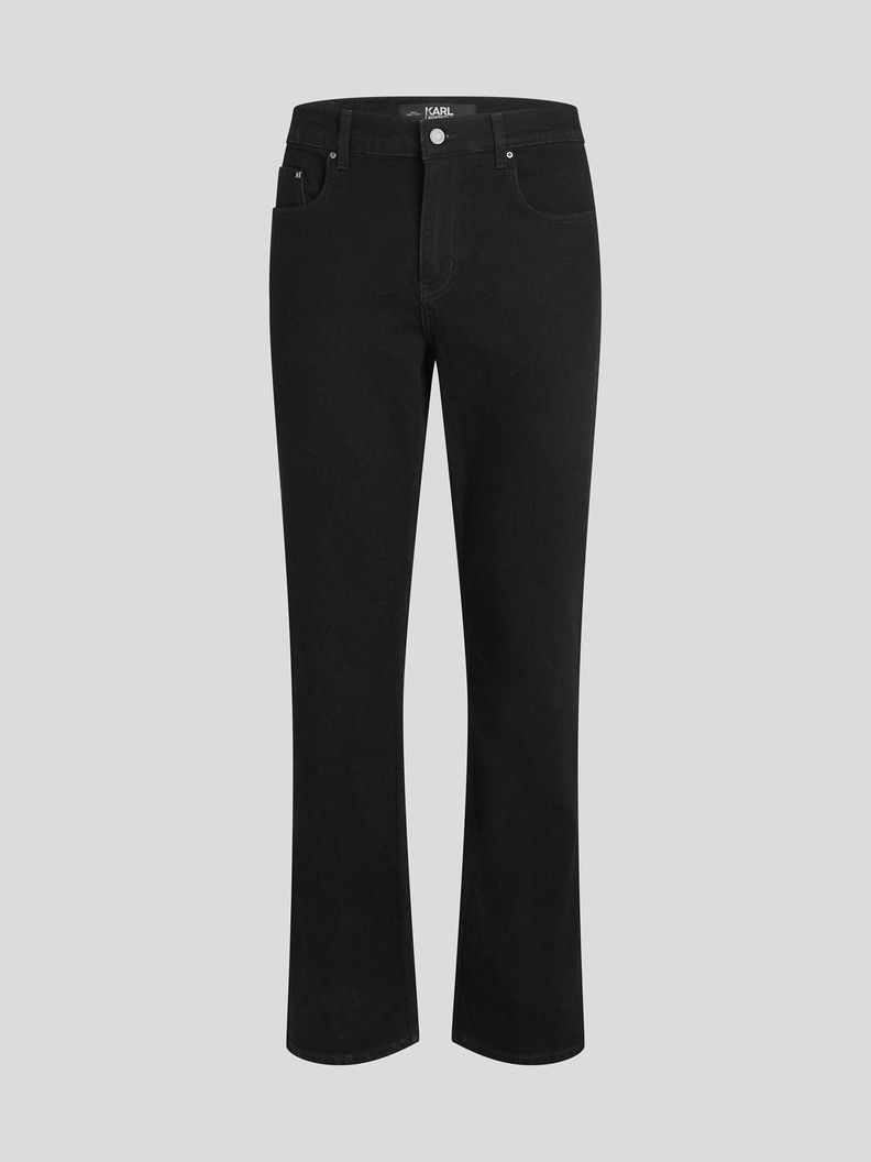 Jeans straight ikon karl Negro Karl Lagerfeld 30