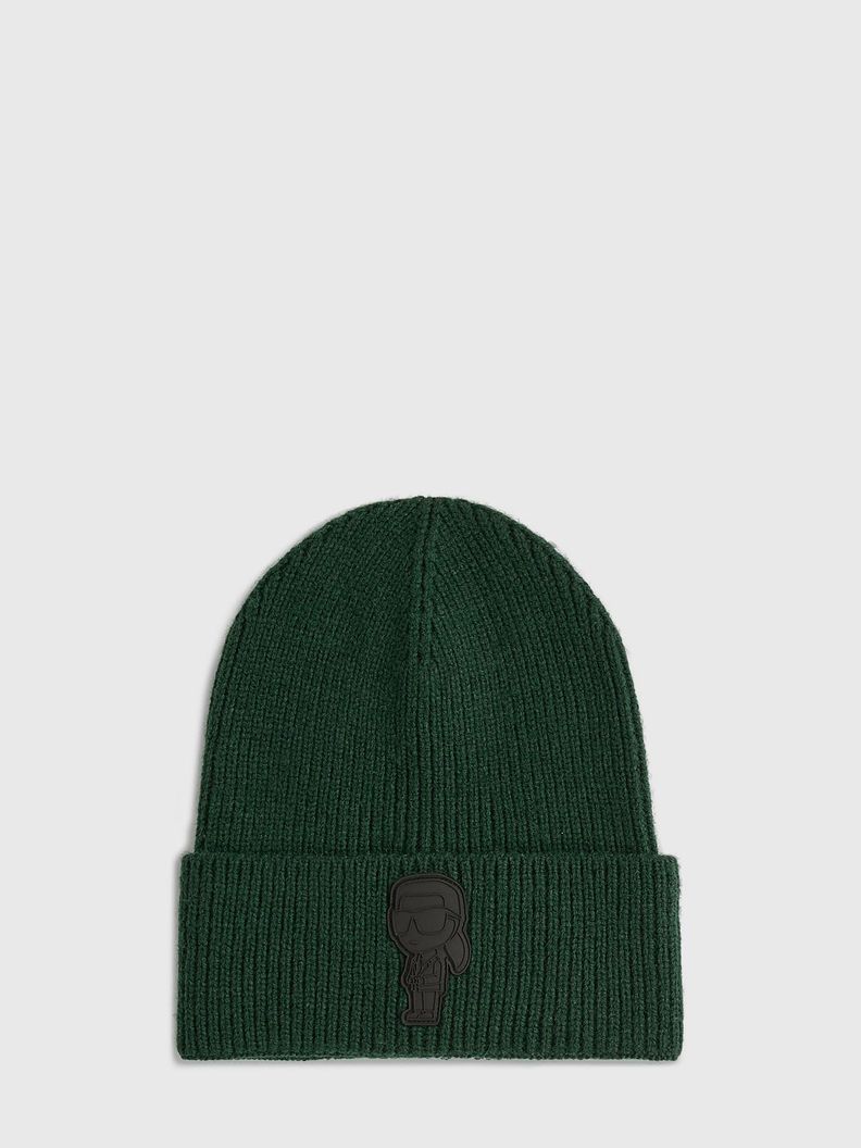 Gorro Beanie Ikon Verde Karl Lagerfeld