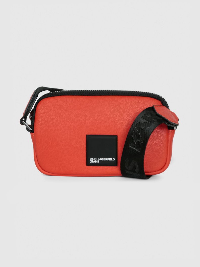 Cartera mini con logo en caja Naranja Karl Lagerfeld Naranjo