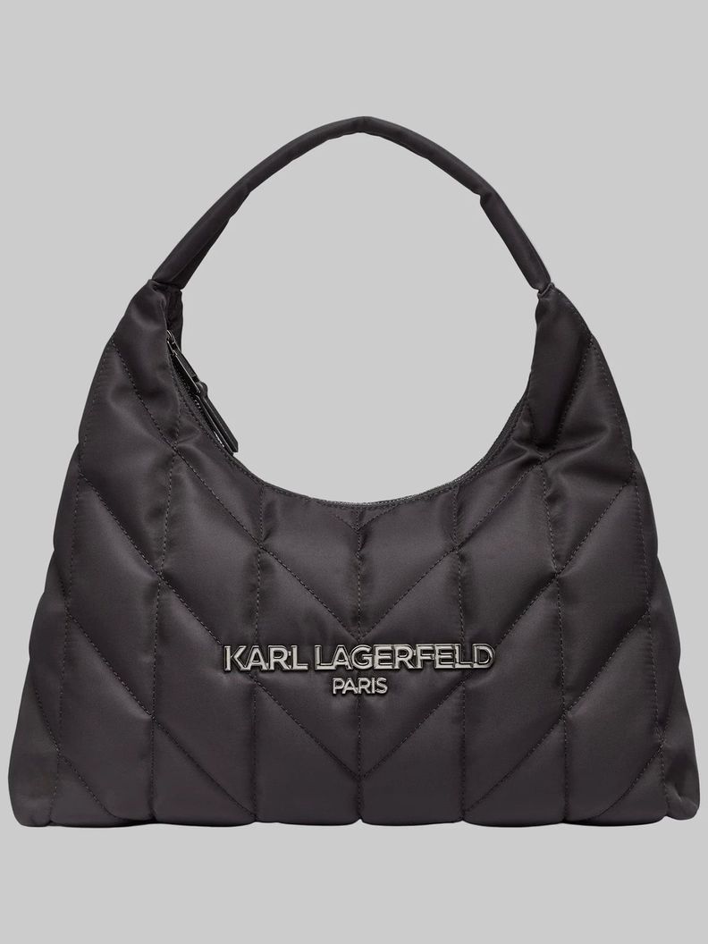 Cartera hobo - Voyage Negro Karl Lagerfeld