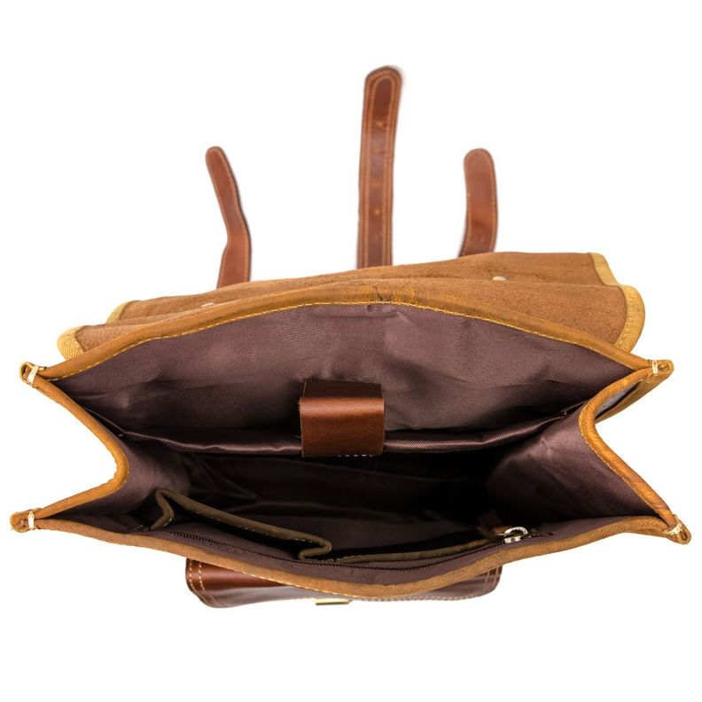 Mochila Cuero Unisex Modelo Mayte-1
