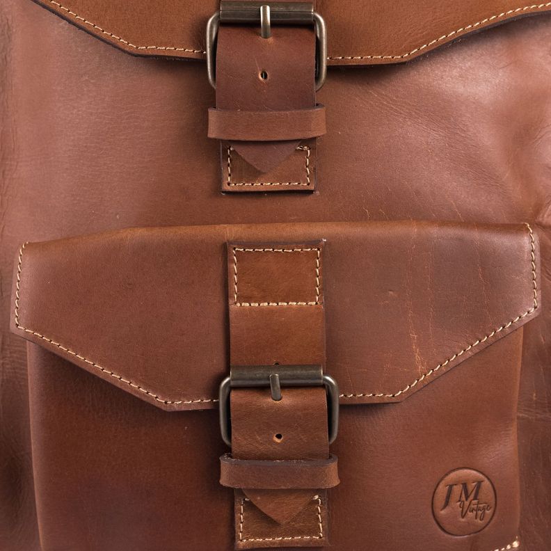 Mochila Cuero Unisex Modelo Franco-2