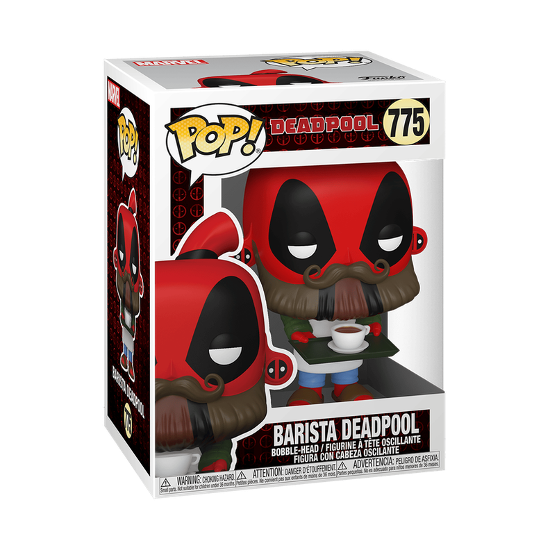 Funko Pop 775 - Deadpool: Barista Deadpool-1