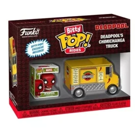FUNKO BITTY POP RIDES MARVEL DEADPOOL CHIMICHANGA TRUCK-0