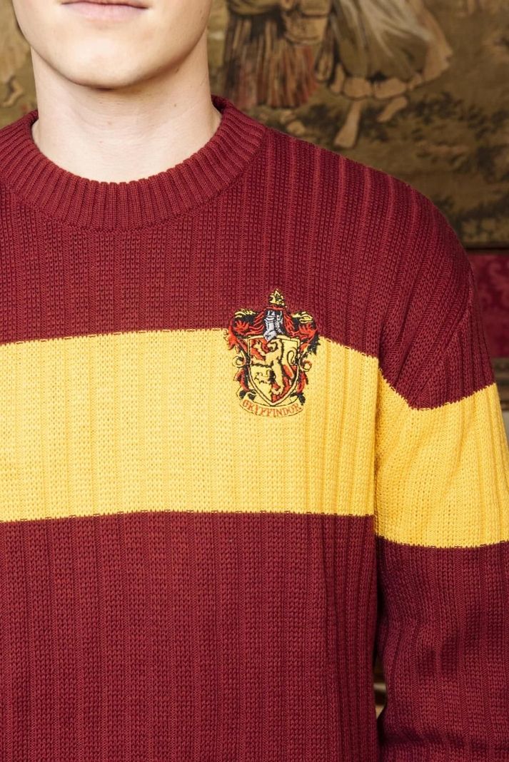 Harry Potter Quidditch Gryffindor Sweater-0