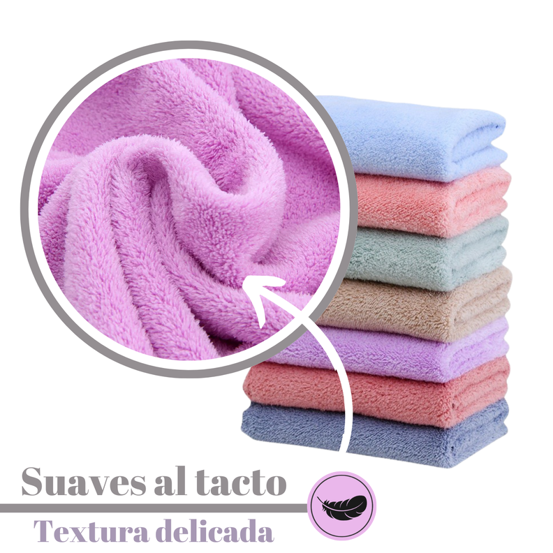Pack 3 Toalla De Baño Surtidas Microfibra Secado Rapido Deporte Viaje-1