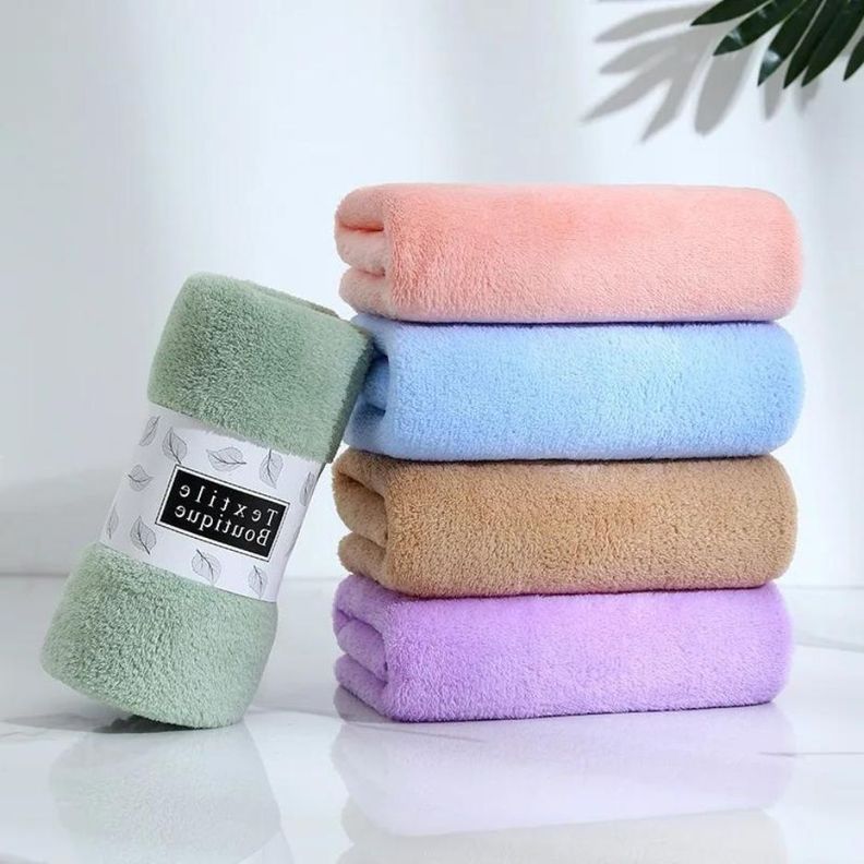Pack 6 Toalla De Mano Microfibra Baño Spa Hotel Cocina 35x75 Cm-3