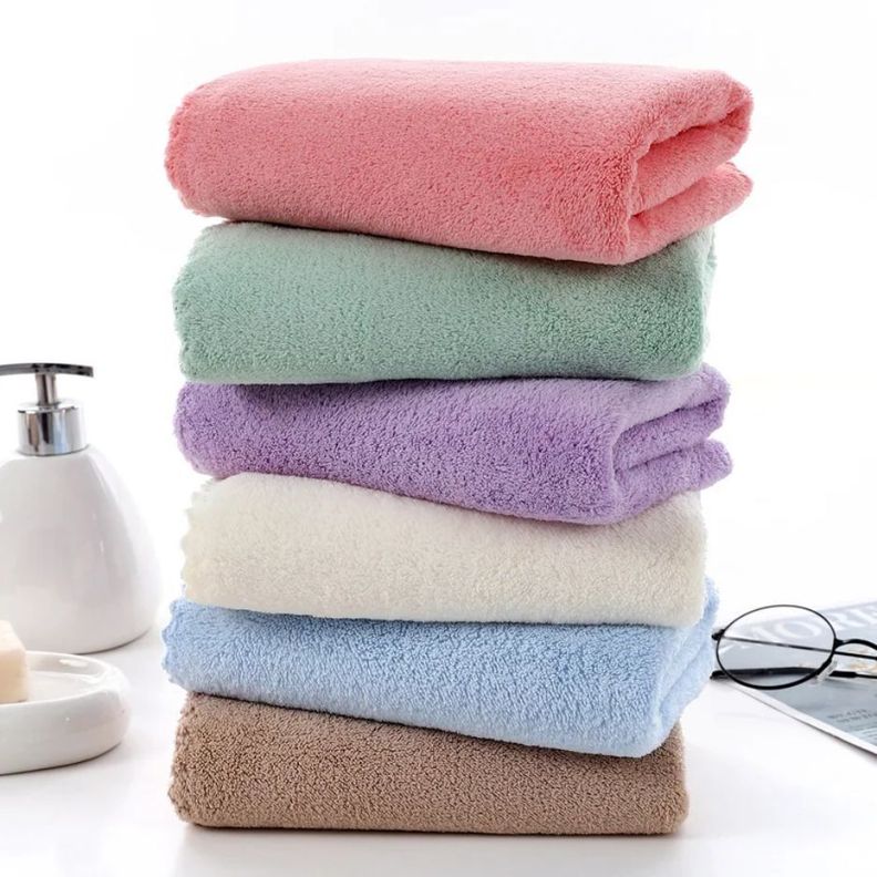 Pack 6 Toalla De Mano Microfibra Baño Spa Hotel Cocina 35x75 Cm-0
