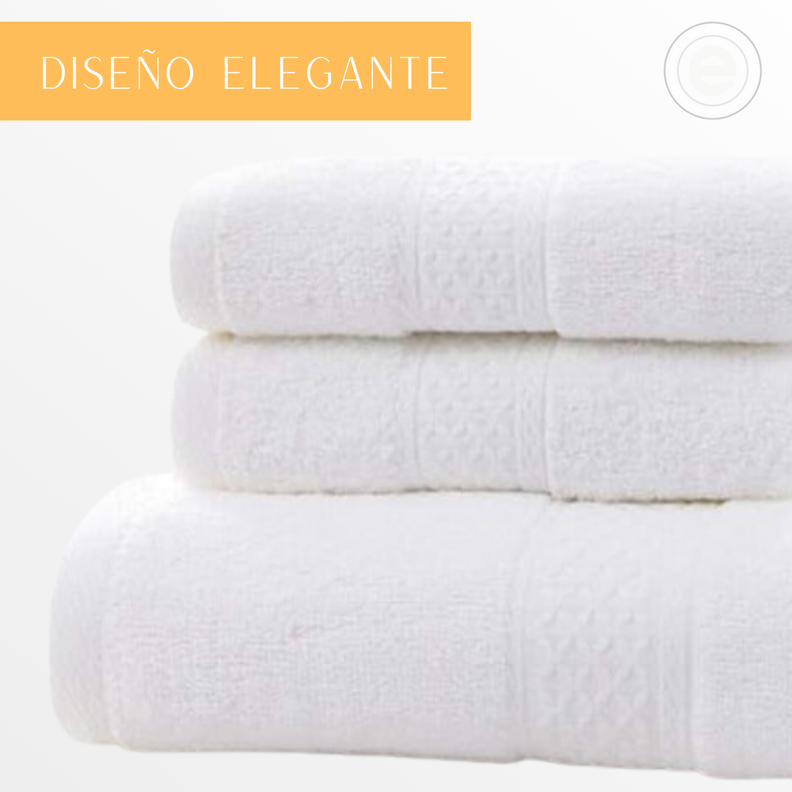 Pack 3 Toallas Cuerpo Mano Y Cara 100% Algodon Absorbentes-3