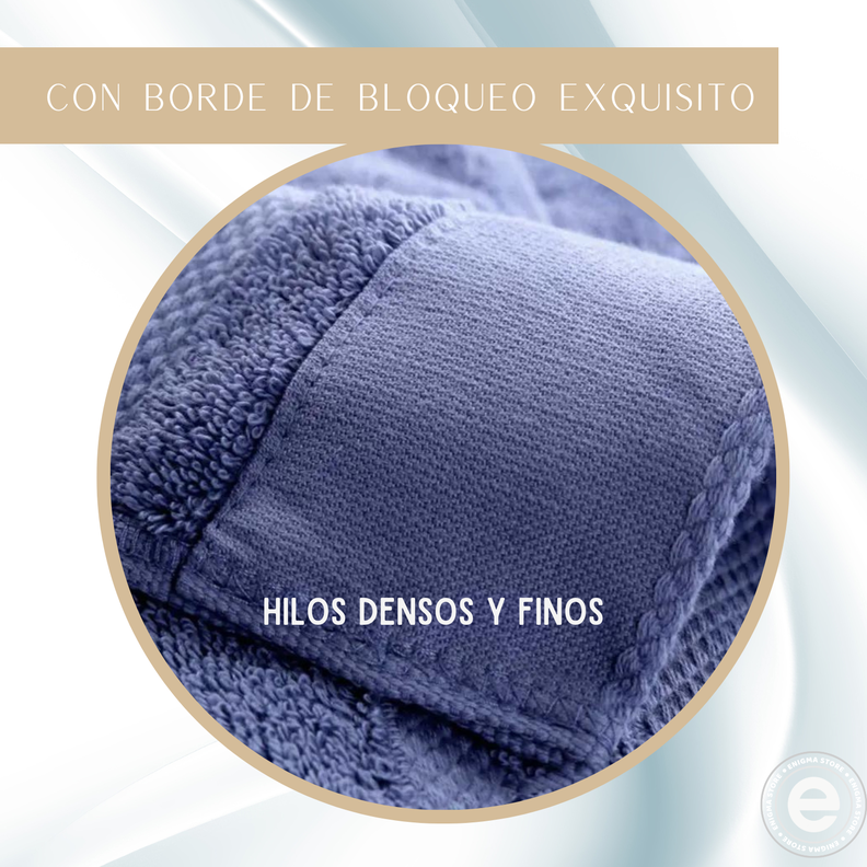 Pack 3 Toalla Cuerpo Manos y Cara 100% Algodon Suave Absorbente-3