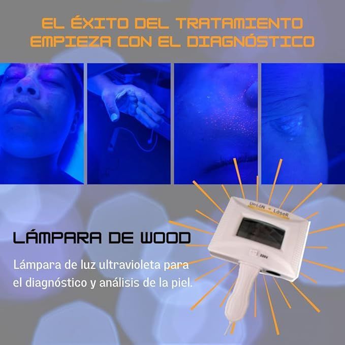 Lampara Wood Para Estudio de la Piel-3