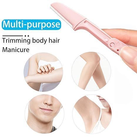 Pack de 3 Navajas de Afeitar Plegables para Cejas…-1