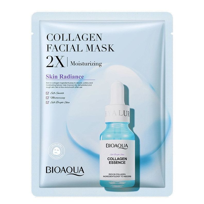 Mascarilla Facial De Colágeno 2x Hidratante Bioaqua-0