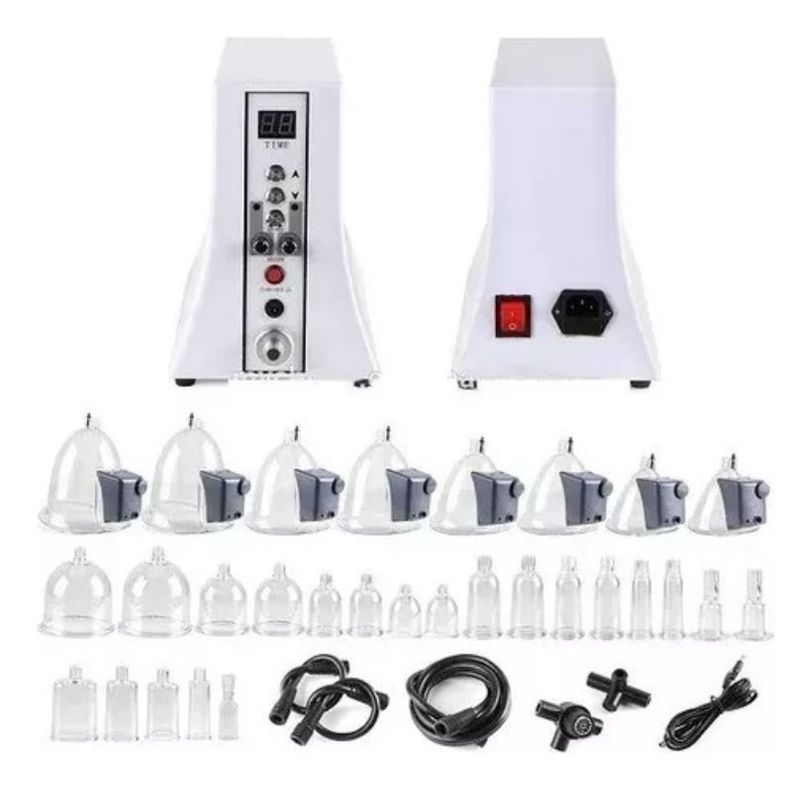 Vacuum Terapia Infrarrojo 35 Ventosas +mas+ Carro Ayudante-3