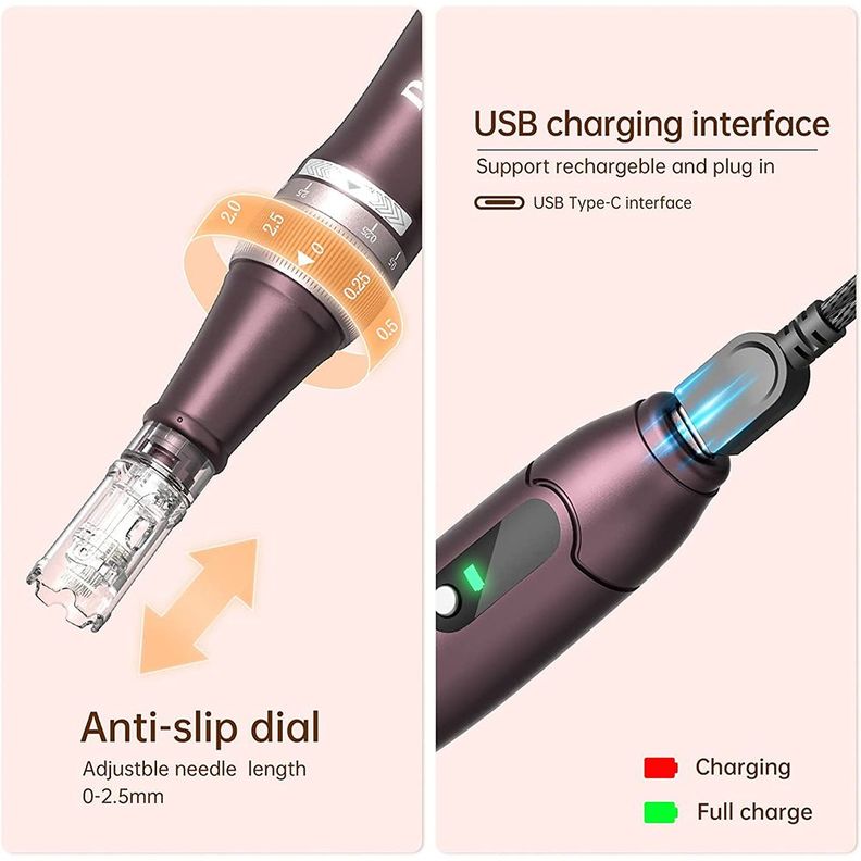 Dermapen Dr Pen Original A10 Pantalla Led  Cargador Tipo C-5