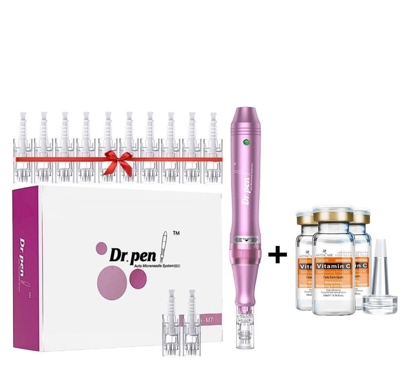 Dermapen Dr Pen M7-w inalámbrico 3 Apollas De Vitamina C-1