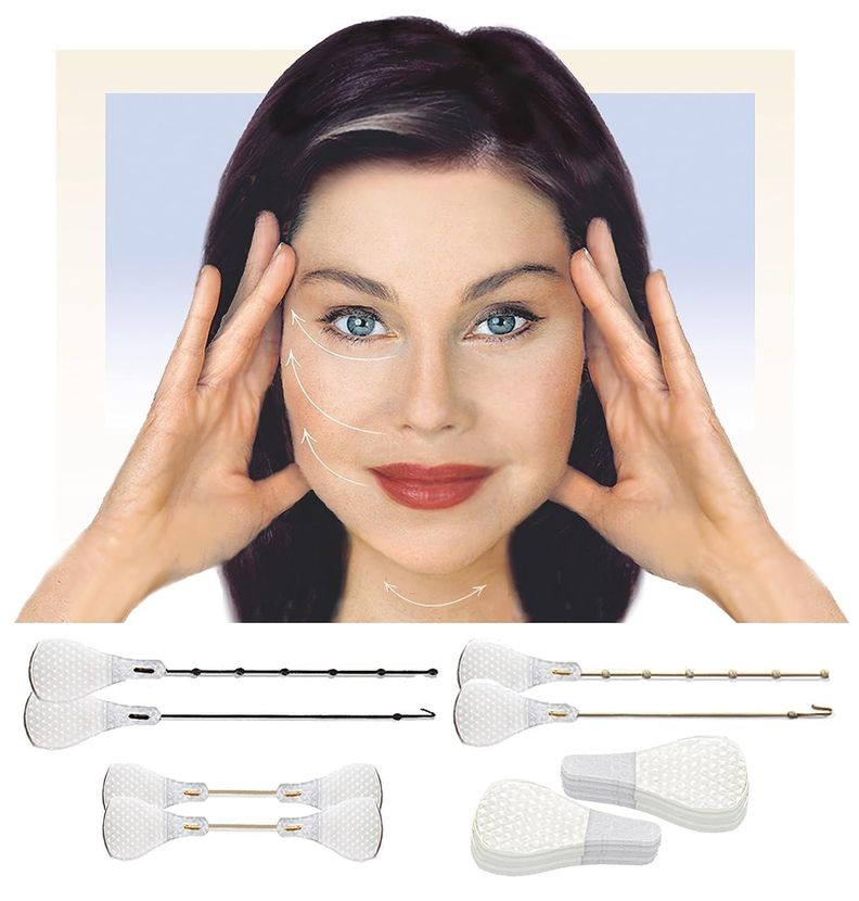 Hilos Tensores Cara Cuello Ojos Pack 40 unidades -2