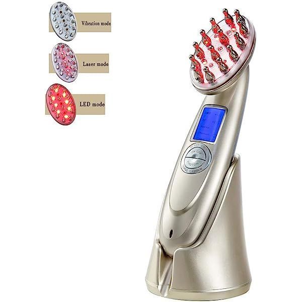 Peine Led Para Crecimiento Capilar Rf y Laser Pro-1