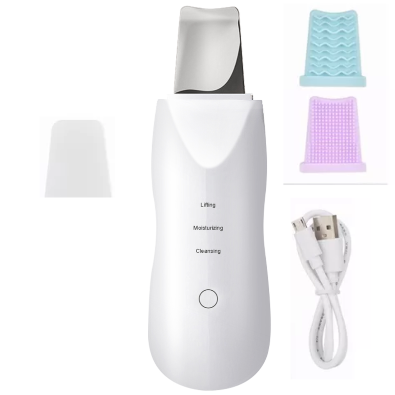 Paleta Ultrasónica Facial Espátula Limpiadora Exfoliante-3