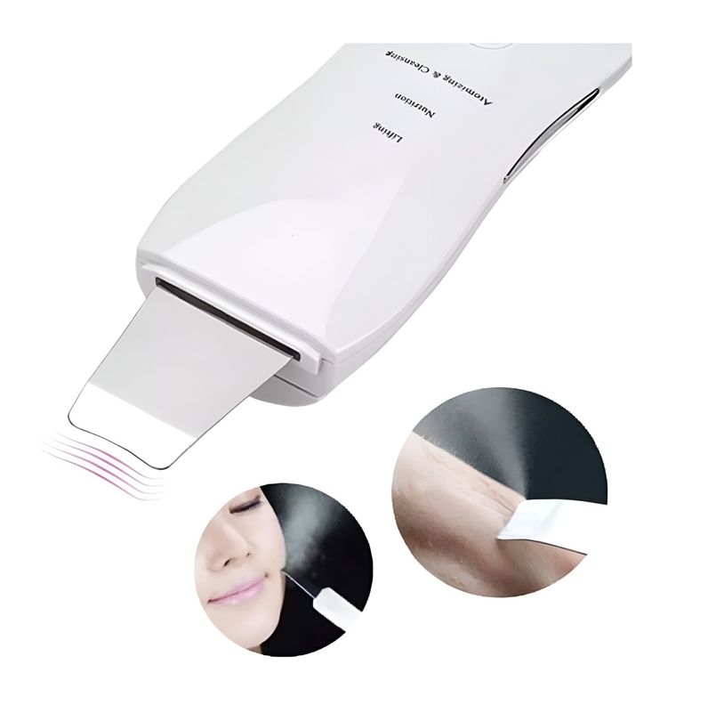 Paleta Ultrasónica Facial Espátula Limpiadora Exfoliante-1