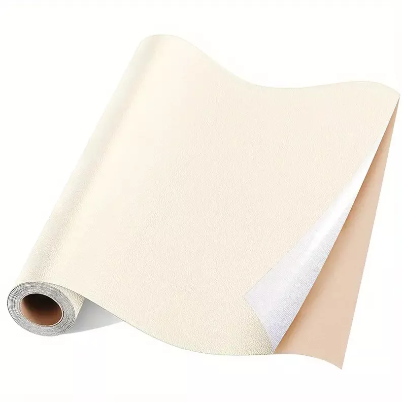 Parche Autoadhesivo De Cuero Para Reparar Sofás De 50x137cm Crema-0