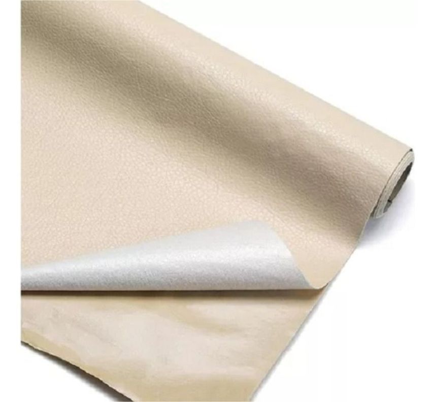 Parche Autoadhesivo De Cuero Para Reparar Sofás De 50x137cm Crema-1