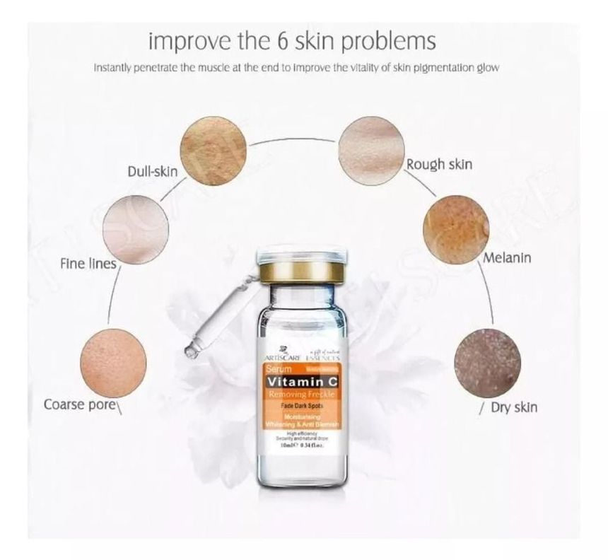 Serum Vitamina C Anti Manchas Pecas Mejora La Piel Ilumina-3