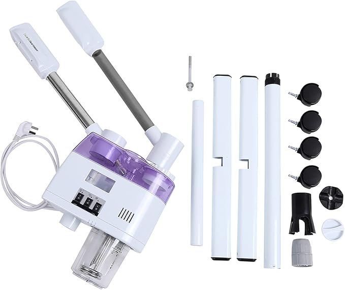 Lupa Con Luz Led  Lampara  Vaporozono Aire Frio  Calor-4