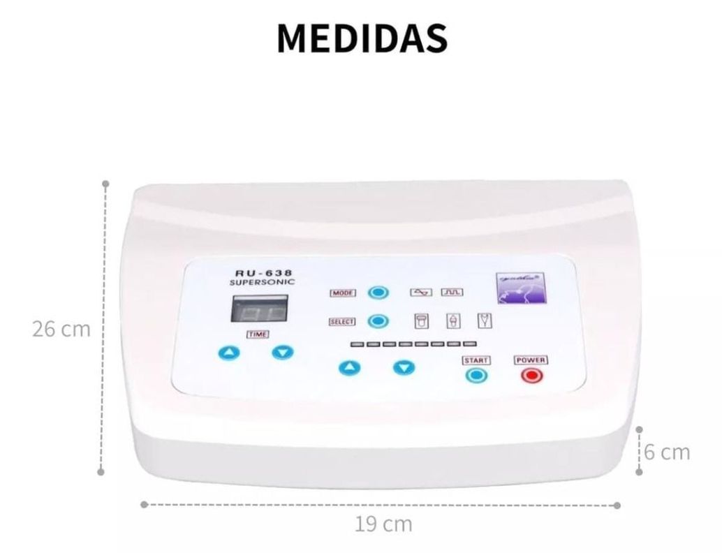 Ultrasonido Profesional 2 En 1 Corporal Y Facial 1 A 3 Mhz-2