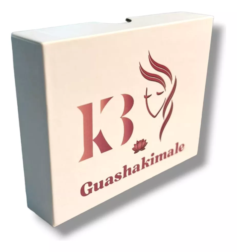 Gua Sha Cuarzo Rosado 100% piedra natural-3