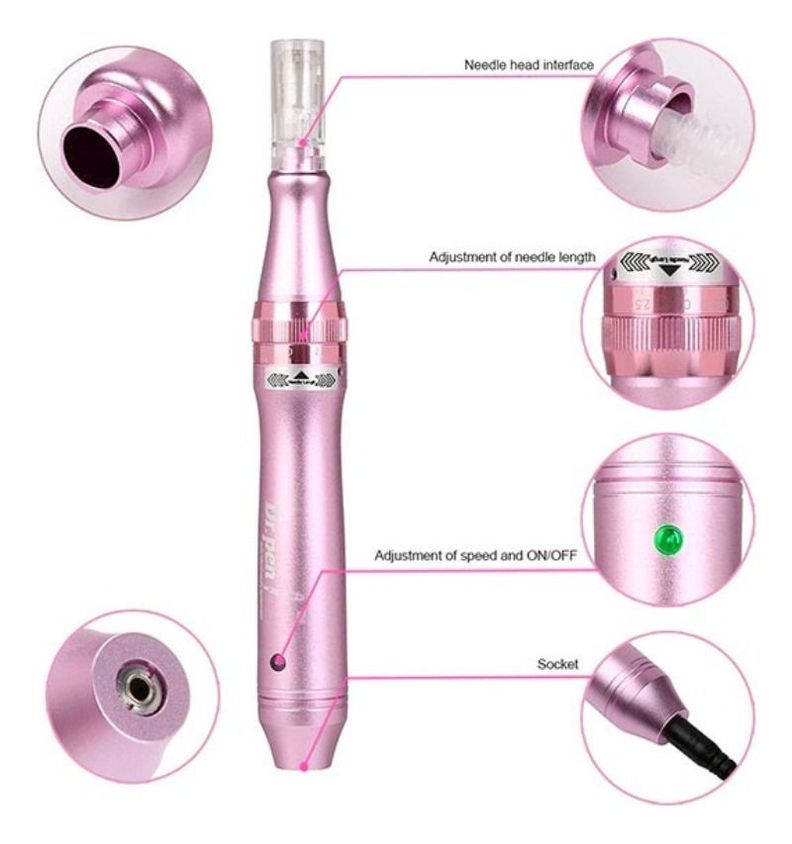 Dermapen Dr Pen M7-w+12 Agujas +3 Apollas De Vitamina C-1