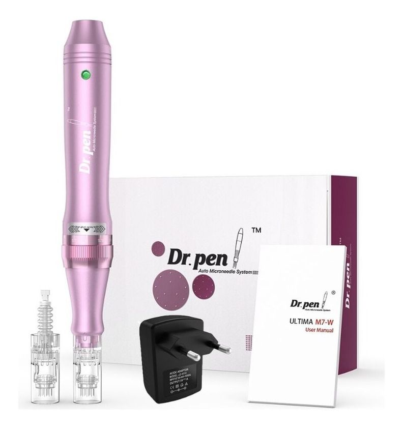 Dermapen Dr Pen M7-w+12 Agujas +3 Apollas De Vitamina C-3