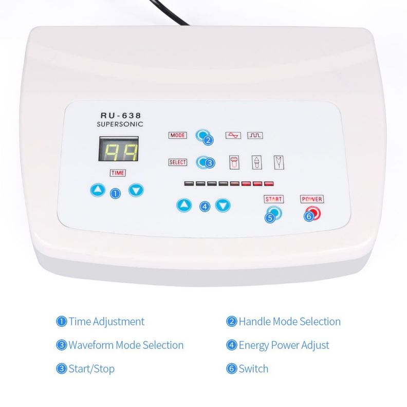 Ultrasonido Profesional 3 En 1 Corporal Y Facial 1 A 3 Mhz-2
